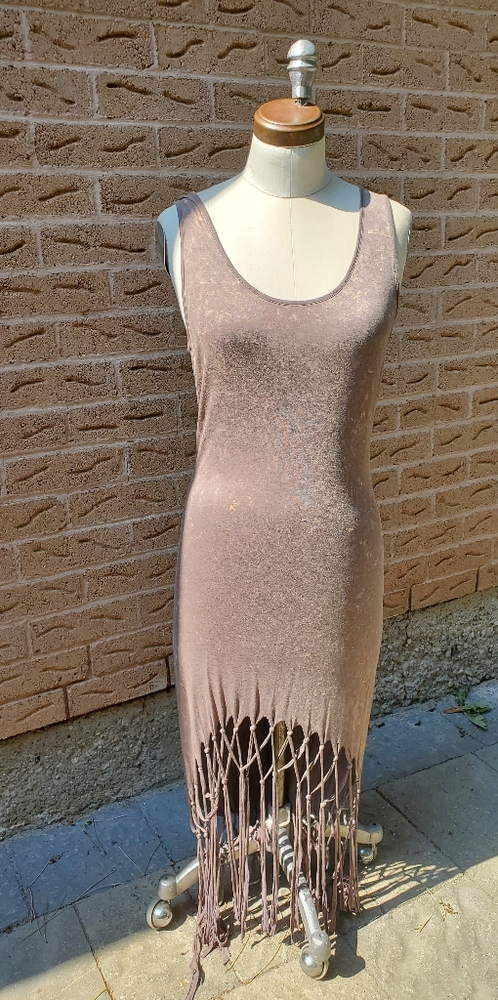 CALIFORNIA MOONRISE tye-dyed summer dress szM